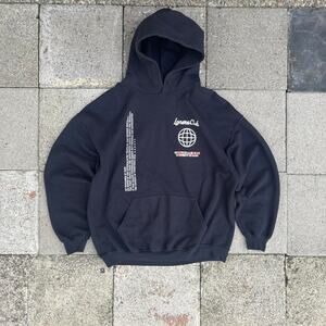 Jimi Hendrix Inspired Loners Club Tempus Edax Rerum Hoodie Dark Gray Pullover